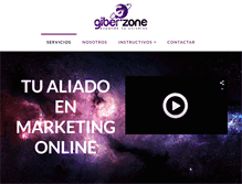 Tablet Screenshot of giberzone.com